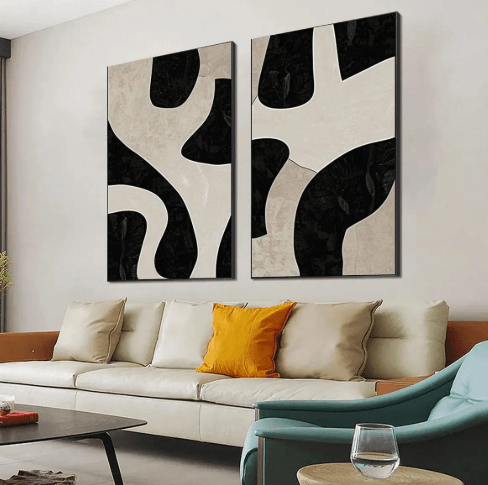 Americana Meets Abstract: Blending Two Bold Wall Art Styles